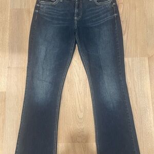 Silver Jeans Dark Indigo Flare Women's Jeans